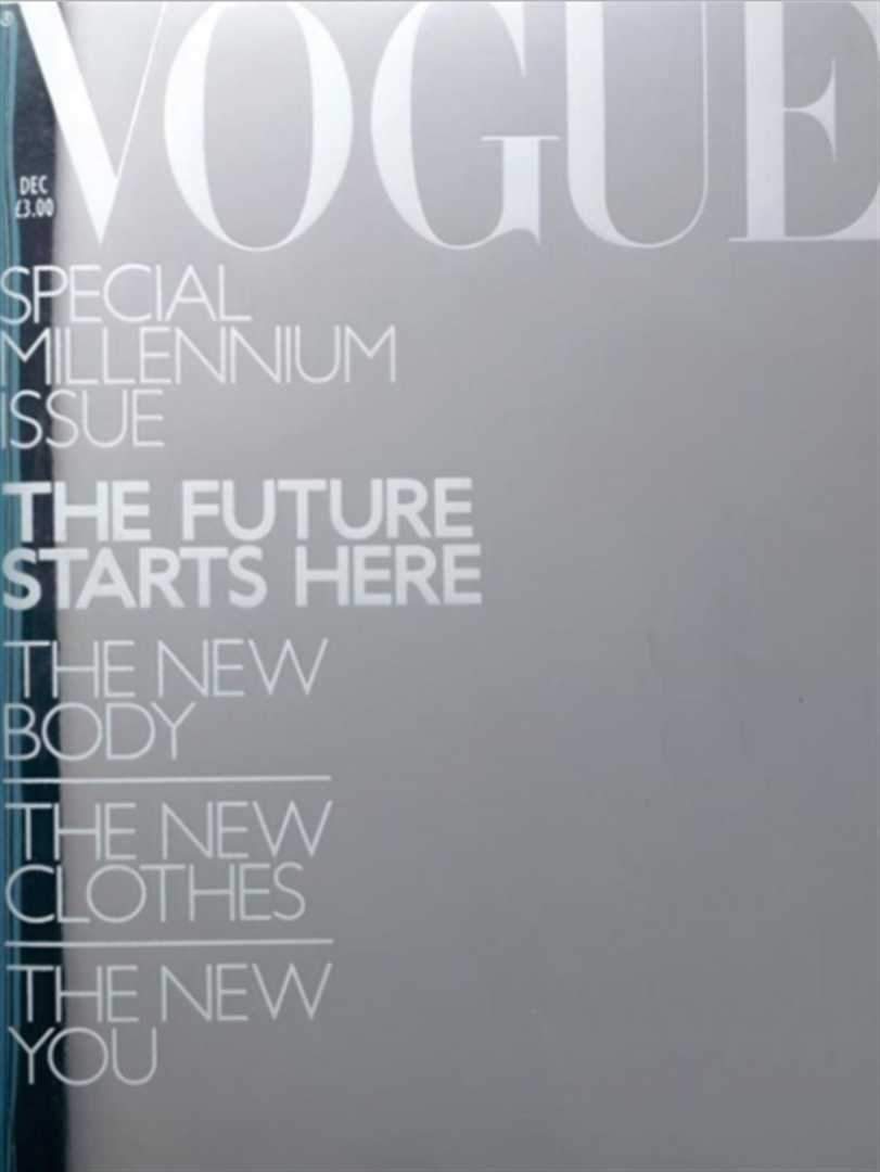 VOGUE UK Magazine December 1999 SPECIAL MILLENIUM ISSUE