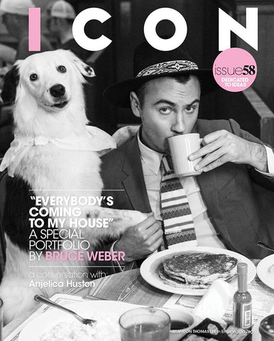 ICON Magazine March 2020 BRUCE WEBER issue [113 pages] cover 3 BRANDON THOMAS