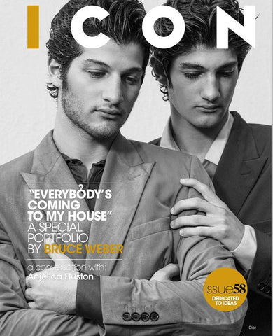 ICON Magazine March 2020 BRUCE WEBER issue [113 pages] cover 2 CERBONE TWINS