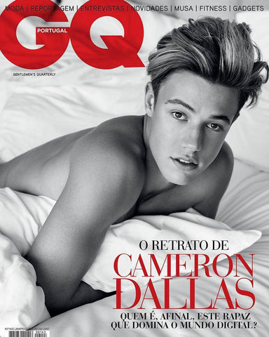 GQ Magazine Portugal January 2017 CAMERON DALLAS Adriana Cernanova FASSBENDER