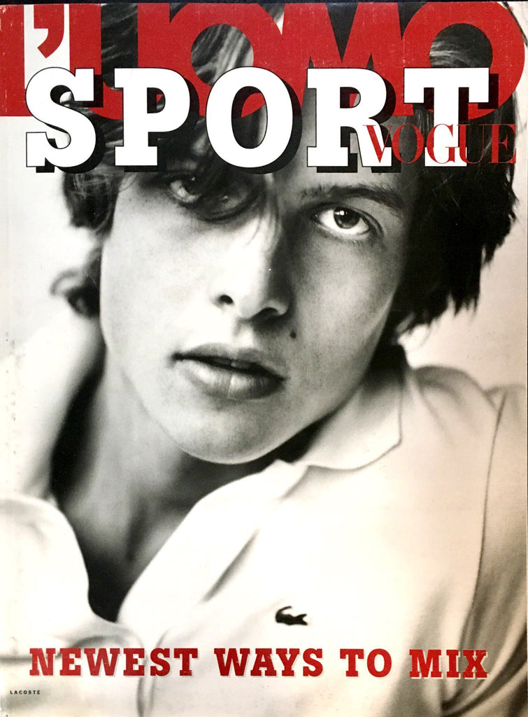 L'UOMO VOGUE Sport Magazine January 2002 EDGAR DAVIDS Satoshi Sikusa MANUELA PAVESI