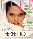ELLE Italia Magazine February 1988 RENEE SIMONSEN Oliviero Toscani KIRSTEN OWEN Elaine Irwin - magazinecult