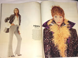 VOGUE UK Magazine December 1992 CHRISTY TURLINGTON Vanessa Paradis CLAUDIA MASON