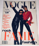 VOGUE UK Magazine December 1992 CHRISTY TURLINGTON Vanessa Paradis CLAUDIA MASON