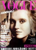 VOGUE Magazine Germany September 1984 HANNA SCHYGULLA Sante D'Orazio ELLE MACPHERSON