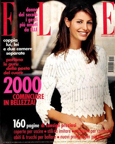 ELLE Magazine Italia December 1999 ELSA BENITEZ Gretchen Mol LONNEKE ENGEL