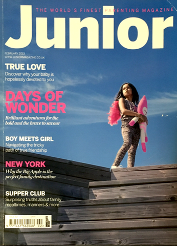 JUNIOR Magazine Bambini Kids Children Ninos Enfant Fashion FEBRUARY 2013