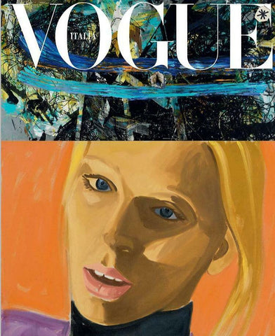 Vogue Italia Magazine January 2020 David Salle featuring Lili Sumner