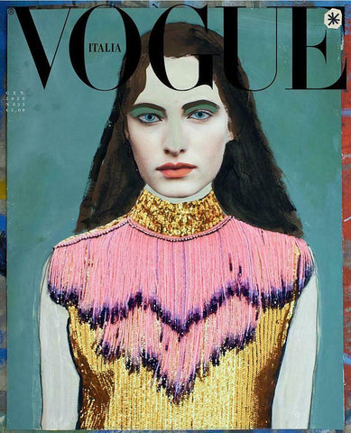 Vogue Italia Magazine January 2020 Paolo Ventura featuring Felice Nova Noordhoff