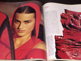 ELLE Italia Magazine March 1991 YASMIN LE BON Greta Cavazzoni MARCO GLAVIANO - magazinecult