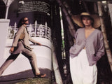 ELLE Italia Magazine March 1991 YASMIN LE BON Greta Cavazzoni MARCO GLAVIANO - magazinecult