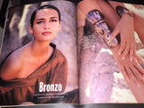 MARIE CLAIRE Magazine Italia May 1990 GAIL ELLIOTT Yasmeen Ghauri ANNA JUVANDER