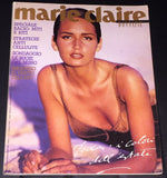 MARIE CLAIRE Italia Magazine May 1990 GAIL ELLIOTT Yasmeen Ghauri ANNA JUVANDER