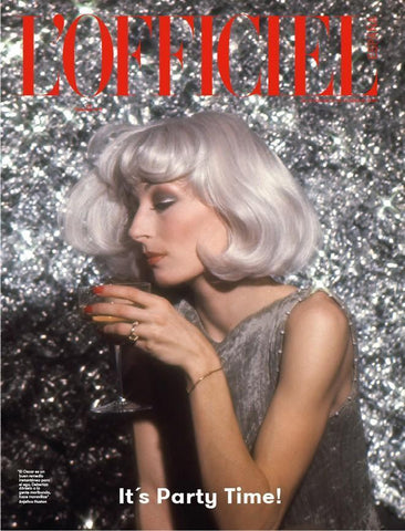 L'OFFICIEL Magazine Spain 2015 ANJELICA HUSTON Ara Gallant FLORENCE KOSKY