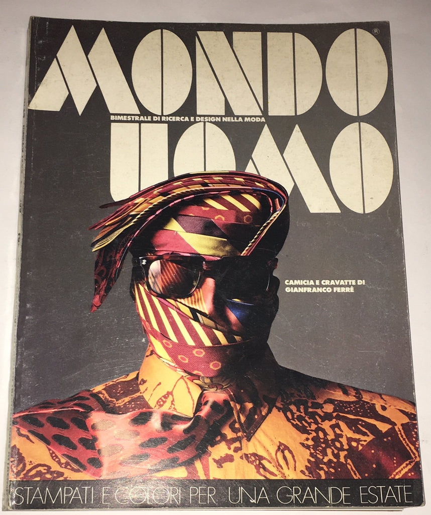 MONDO UOMO Magazine March 1985 FABRIZIO FERRI Wayne Stambler GIOVANNI GASTEL