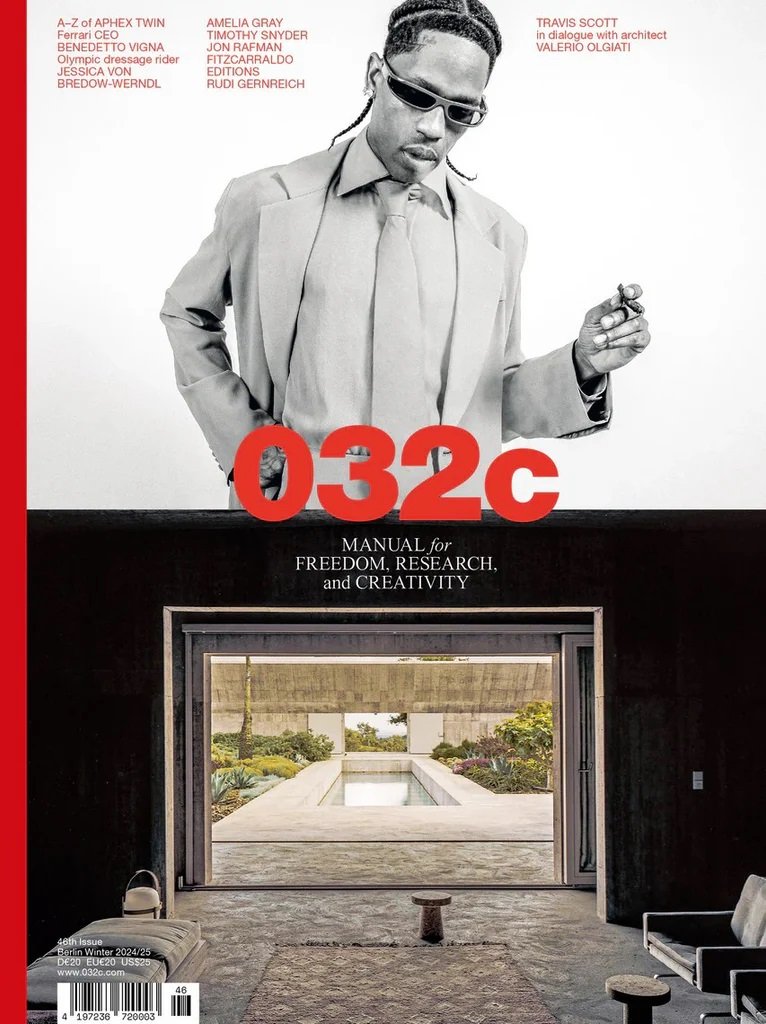 TRAVIS SCOTT 032C Magazine #46 Winter 2024